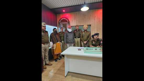 Mohali Police had been pursuing the duo for a decade, consistently tracking their movements. (HT Photo)