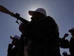 A Houthi follower holds an RPG launcher as he parades during a protest to decry the U.S.-led strikes on Houthi targets and to show support to Palestinians in the Gaza Strip, amid the ongoing conflict between Israel and the Palestinian Islamist group Hamas, near Sanaa, Yemen January 25, 2024. REUTERS/Khaled Abdullah