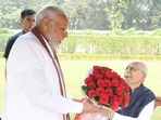 PM Narendra Modi with LK Advani.