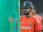 India's Virat Kohli during a practice session India's Virat Kohli during a practice session
