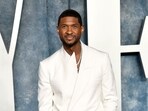 Usher at the Vanity Fair Oscar Party on March 12, 2023, Usher at the Vanity Fair Oscar Party on March 12, 2023,