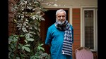 UR Ananthamurthy in a picture dated 30 January 2014. (Aniruddha Chowdhury/Mint)