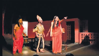 A professor and five students of SPPU’s Lalit Kala Kendra were arrested and later released on bail for allegedly hurting religious sentiments by staging a play based on “Ramleela” that reportedly had controversial scenes and dialogues, police officials said on Saturday. (HT) A professor and five students of SPPU’s Lalit Kala Kendra were arrested and later released on bail for allegedly hurting religious sentiments by staging a play based on “Ramleela” that reportedly had controversial scenes and dialogues, police officials said on Saturday. (HT)