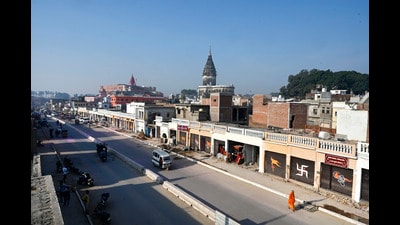 A view of Ayodhya. (Hindustan Times)