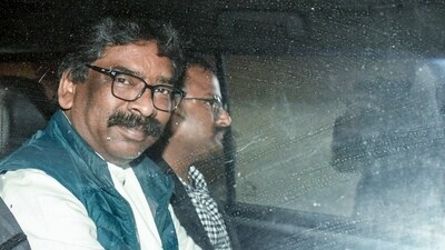 Former Jharkhand CM Hemant Soren Former Jharkhand CM Hemant Soren
