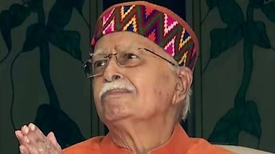 Veteran BJP leader Lal Krishna Advani (ANI ) Veteran BJP leader Lal Krishna Advani (ANI )