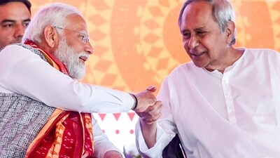 Prime Minister Narendra Modi and Odisha CM Naveen Patnaik (ANI)