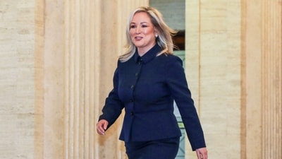 Northern Ireland's First Minster designate, Sinn Fein's Michelle O'Neill (AFP) Northern Ireland's First Minster designate, Sinn Fein's Michelle O'Neill (AFP)
