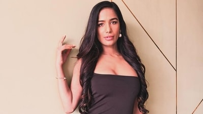 Poonam Pandey shared the fake news of her death for cancer awareness. (Instagram) Poonam Pandey shared the fake news of her death for cancer awareness. (Instagram)