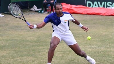 Ramkumar Ramanathan beat Aisam-ul-haq Qureshi in the opening singles tie Ramkumar Ramanathan beat Aisam-ul-haq Qureshi in the opening singles tie