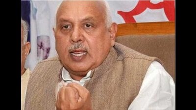 UP Agriculture minister Surya Pratap Shahi. (HT File) UP Agriculture minister Surya Pratap Shahi. (HT File)