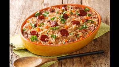 When first warmed, starch begins to declare its affection for water, hugging it close and not letting go, giving cooked rice its soft texture. When first warmed, starch begins to declare its affection for water, hugging it close and not letting go, giving cooked rice its soft texture.