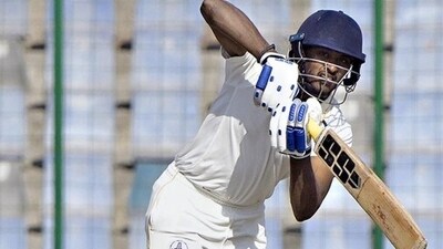 Sudharsan made 117 off 240 balls as India A made 409 in their second innings for an overall lead of 402 runs. Sudharsan made 117 off 240 balls as India A made 409 in their second innings for an overall lead of 402 runs.
