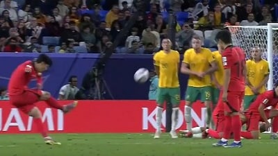 Son Heung-min scores through free-kick to send South Korea to Asian Cup semi-finals (X) Son Heung-min scores through free-kick to send South Korea to Asian Cup semi-finals (X)
