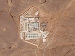 A satellite photo from Planet Labs PBC of military base Tower 22, located in northeastern Jordan. On January 28, three personnel of the United States Army were killed in a drone strike(AP)