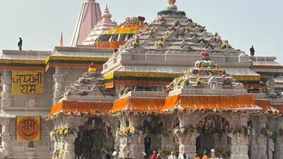 A grand Ram Temple was inaugurated in Ayodhya on January 22. (HT photo) A grand Ram Temple was inaugurated in Ayodhya on January 22. (HT photo)