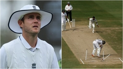 Stuart Broad reacted to Jasprit Bumrah's spell on Day 2 (File/Getty) Stuart Broad reacted to Jasprit Bumrah's spell on Day 2 (File/Getty)