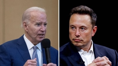 A Tesla employee from Minnesota was arrested in Texas for allegedly threatening to kill president Joe Biden and Elon Musk (REUTERS/Tom Brenner/File Photo, REUTERS/Gonzalo Fuentes/File Photo) A Tesla employee from Minnesota was arrested in Texas for allegedly threatening to kill president Joe Biden and Elon Musk (REUTERS/Tom Brenner/File Photo, REUTERS/Gonzalo Fuentes/File Photo)