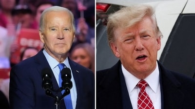 During a rally at his campaign headquarters in Wilmington, Delaware, near his family home, United States President Joe Biden slammed former President Donald Trump (AP Photo/Alex Brandon, REUTERS/Russell Cheyne/File Photo) During a rally at his campaign headquarters in Wilmington, Delaware, near his family home, United States President Joe Biden slammed former President Donald Trump (AP Photo/Alex Brandon, REUTERS/Russell Cheyne/File Photo)