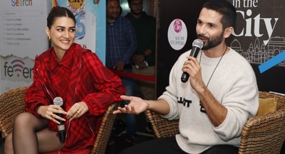 Kriti Sanon Shahid Kapoor stars in the city