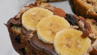 Nutella Banana Bread: Add Nutella to your favourite banana bread recipe for a rich twist. Swirl Nutella into the batter before baking for a marbled effect. (Unsplash) Nutella Banana Bread: Add Nutella to your favourite banana bread recipe for a rich twist. Swirl Nutella into the batter before baking for a marbled effect. (Unsplash)