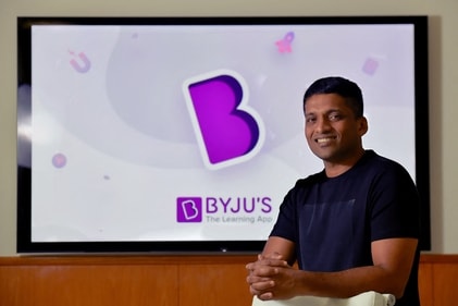 Byju Raveendran, founder of Byju's, the Bangalore-based educational technology start-up. (AFP) Byju Raveendran, founder of Byju's, the Bangalore-based educational technology start-up. (AFP)