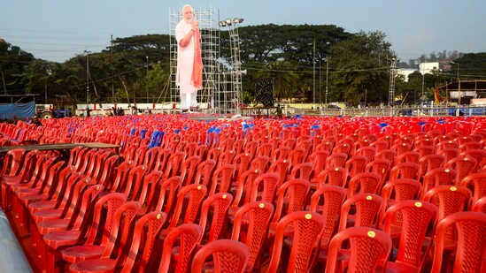 PM Modi is scheduled to address a public meeting at 11:30 am on Sunday at the Veterinary College Playground in Khanapara, where several state and central projects will be unveiled.&nbsp;(PTI)