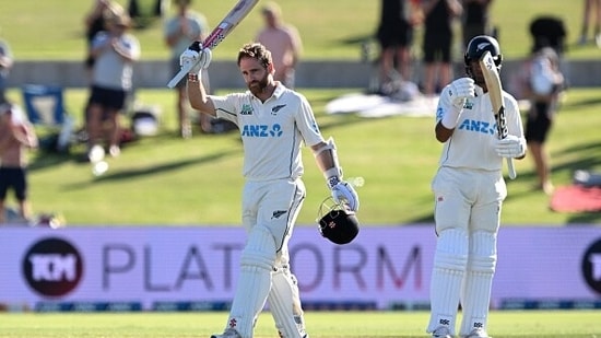Centuries from Kane Williamson and Rachin Ravindra drove New Zealand (Getty)