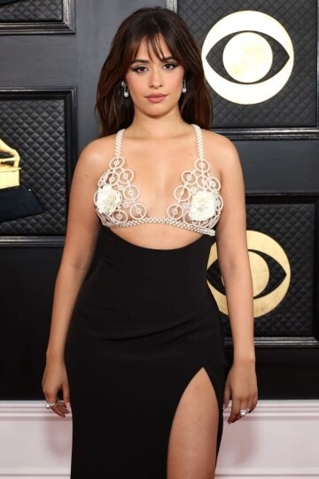 Camila Cabello at the Grammy Awards, 2023.(Pinterest)