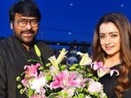 Chiranjeevi welcomed Trisha on-board his next film Chiranjeevi welcomed Trisha on-board his next film