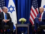 U.S. President Joe Biden with Israeli Prime Minister Benjamin Netanyahu