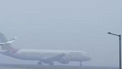 A total of 3008 flights were cancelled due to bad weather and IndiGo was the most affected airline with 2185 flight cancellations. (Representative image) A total of 3008 flights were cancelled due to bad weather and IndiGo was the most affected airline with 2185 flight cancellations. (Representative image)