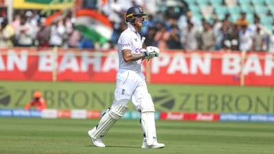 England's captain Ben Stokes walks back to the pavillion after being run out by India's Shreyas Iyer. (ANI) England's captain Ben Stokes walks back to the pavillion after being run out by India's Shreyas Iyer. (ANI)