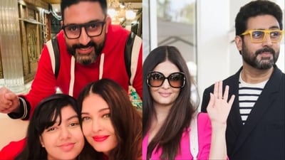 Aishwarya Rai shared a birthday post for Abhishek Bachchan on Instagram. Aishwarya Rai shared a birthday post for Abhishek Bachchan on Instagram.