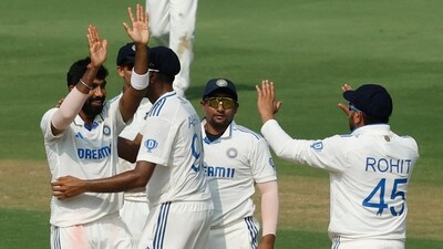 Jasprit Bumrah ended the session for India with a bang, taking the wicket of Jonny Bairstow with the last ball that was bowled before Lunch.&nbsp; (REUTERS)