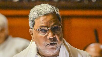 Chief minister Siddaramaiah responded to complaints from contractors in 10 districts (PTI) Chief minister Siddaramaiah responded to complaints from contractors in 10 districts (PTI)