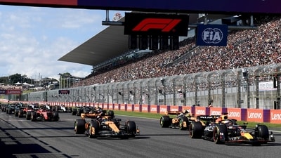 Formula E cancelled its Hyderabad race. (AP) Formula E cancelled its Hyderabad race. (AP)