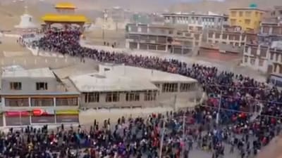 The central government has formed a high-level committee, headed by Union Minister of State for Home Nityanand Rai, to safeguard Ladakh's unique culture and language.&nbsp; (X/@dnetta)