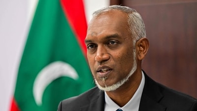 Maldives president Mohammed Muizzu is known for a pro-China tilt. (File) Maldives president Mohammed Muizzu is known for a pro-China tilt. (File)