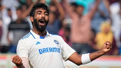 Jasprit Bumrah! That's it... that's the caption (PTI) Jasprit Bumrah! That's it... that's the caption (PTI)