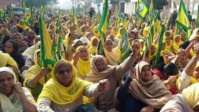 Samyukta Kisan Morcha (non-political) leader Jagjit Singh Dallewal claimed more than 200 farmers’ unions from across the country will participate in the “Delhi Chalo” march. (Representational Image/ HT File) Samyukta Kisan Morcha (non-political) leader Jagjit Singh Dallewal claimed more than 200 farmers’ unions from across the country will participate in the “Delhi Chalo” march. (Representational Image/ HT File)