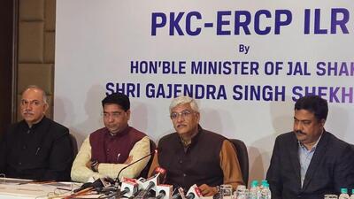 Shekhawat also declared that the state will be provided with 90% of the total expense of the project. (HT Photo) Shekhawat also declared that the state will be provided with 90% of the total expense of the project. (HT Photo)