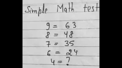 Brain Teaser: How quickly can you solve this maths puzzle using logical reasoning? (X/@Art0fThinking) Brain Teaser: How quickly can you solve this maths puzzle using logical reasoning? (X/@Art0fThinking)