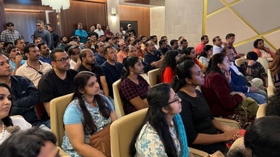 In a post on X, Ahlan Modi 2024 stated, "1st Volunteers teams Head briefing by Volunteers Management at venue to set clear roles & responsibilities,required to manage huge turnout expected on historic day. Don't forget to join on 13th February at Zayed sports City stadium Abudhabi." (X/@AhlanModi2024) In a post on X, Ahlan Modi 2024 stated, "1st Volunteers teams Head briefing by Volunteers Management at venue to set clear roles & responsibilities,required to manage huge turnout expected on historic day. Don't forget to join on 13th February at Zayed sports City stadium Abudhabi." (X/@AhlanModi2024)