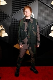 Ed Sheeran attends the 66th GRAMMY Awards at Crypto.com Arena on February 04, 2024 in Los Angeles, California. (Getty Images via AFP) Ed Sheeran attends the 66th GRAMMY Awards at Crypto.com Arena on February 04, 2024 in Los Angeles, California. (Getty Images via AFP)