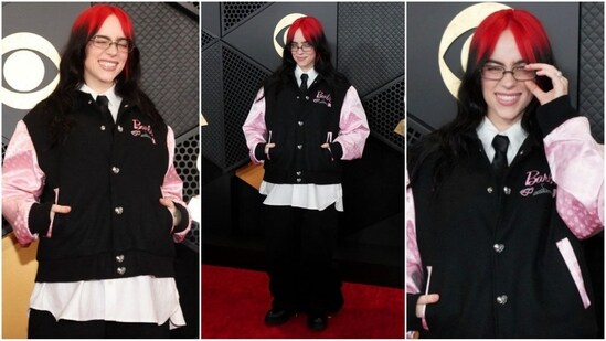 Billie Eilish rocks an effortlessly stylish ensemble on the Grammy red carpet