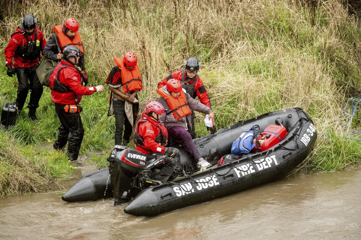 The second of back-to-back atmospheric rivers has battered California, flooding roadways and knocking out power to hundreds of thousands. (AP) The second of back-to-back atmospheric rivers has battered California, flooding roadways and knocking out power to hundreds of thousands. (AP)
