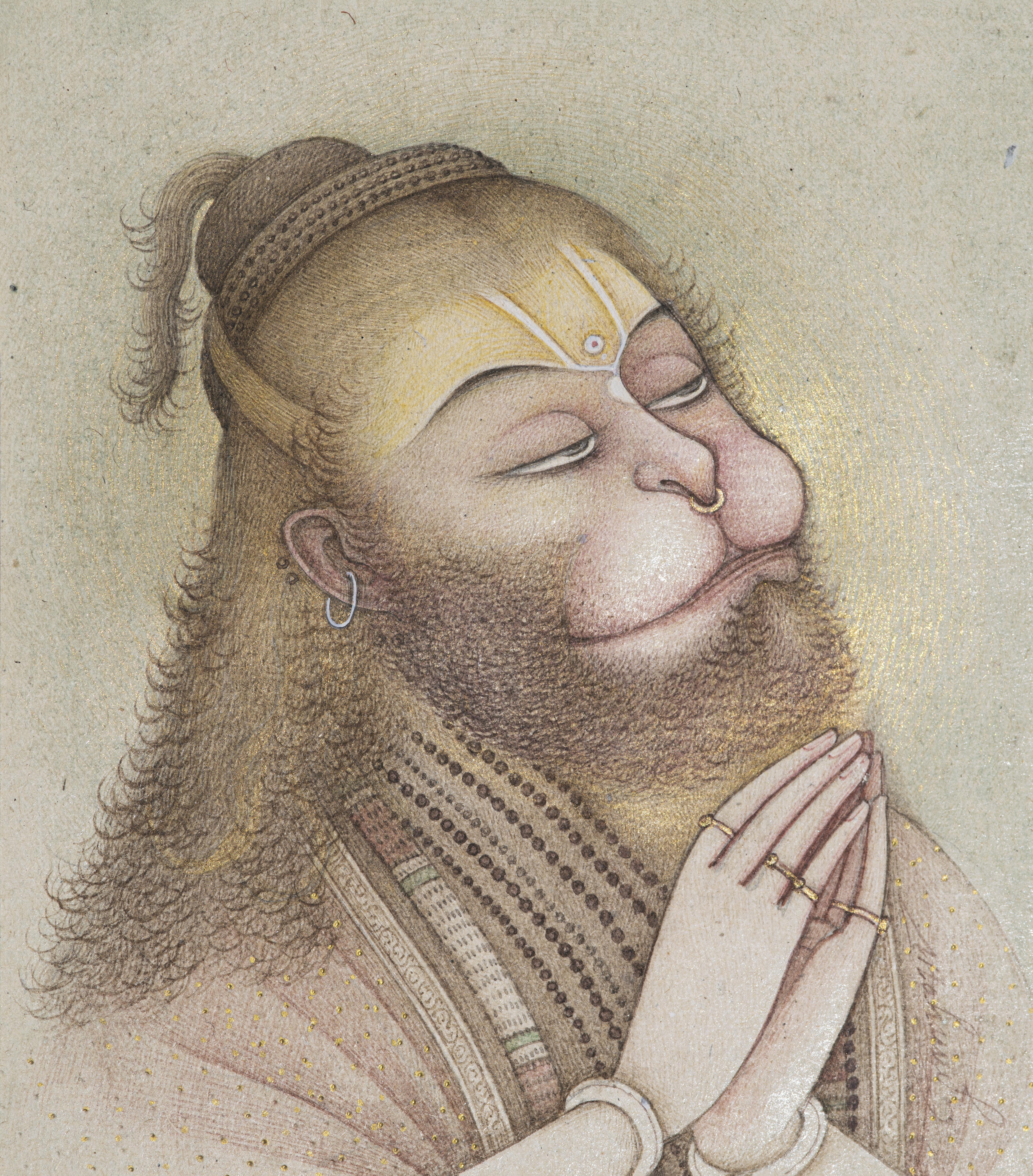 The works displayed at this show are by artist Mahaveer Swami, who specialises in the revival of Bikaner School of Painting. The works displayed at this show are by artist Mahaveer Swami, who specialises in the revival of Bikaner School of Painting.