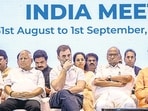 Leaders of INDIA bloc during a meeting in Mumbai in September. (HT File Photo) Leaders of INDIA bloc during a meeting in Mumbai in September. (HT File Photo)