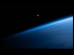Snapshot of the moon from ISS. Snapshot of the moon from ISS.
